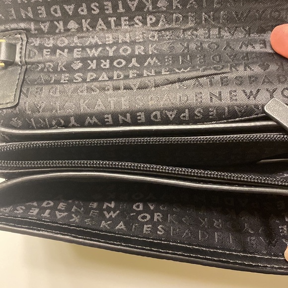 Kate Spade Black Crossbody Wallet Purse Bag - Picture 5 of 9